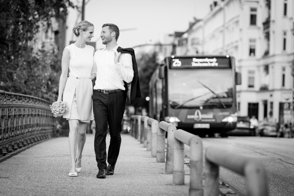 Hochzeitsfotograf auf einem Alsterschiff!
